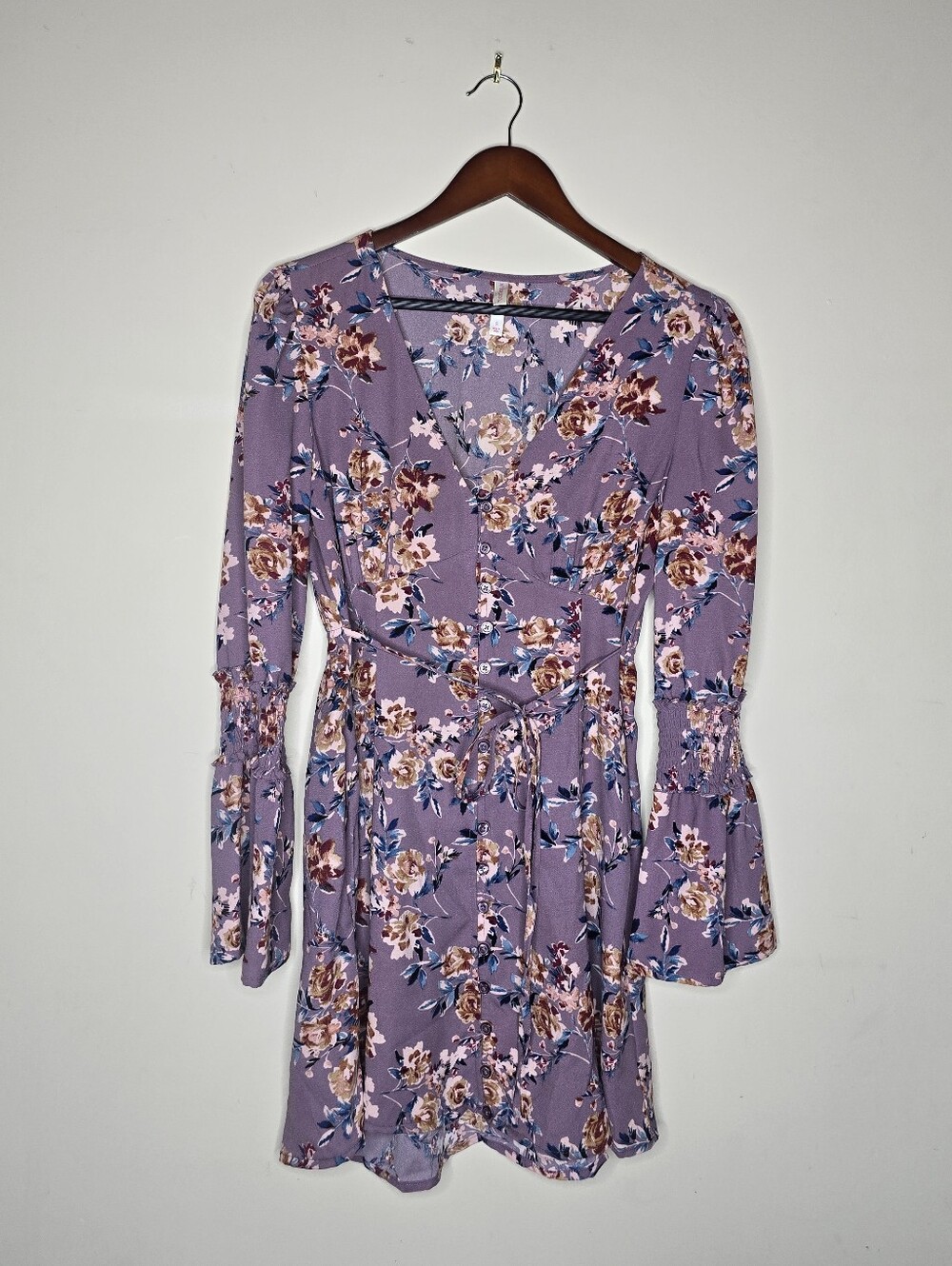 Xhilaration Women Flowers Size S Dress